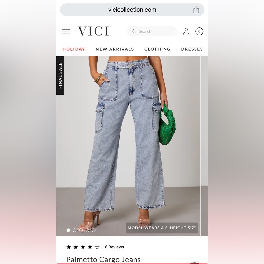 ❤️Vici Palmetto Cargo Jeans❤️